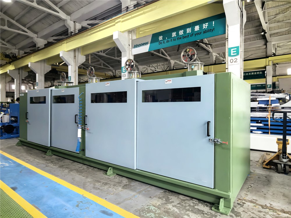 漢鼎BT-800P退扭放線機(jī)投入量產(chǎn)