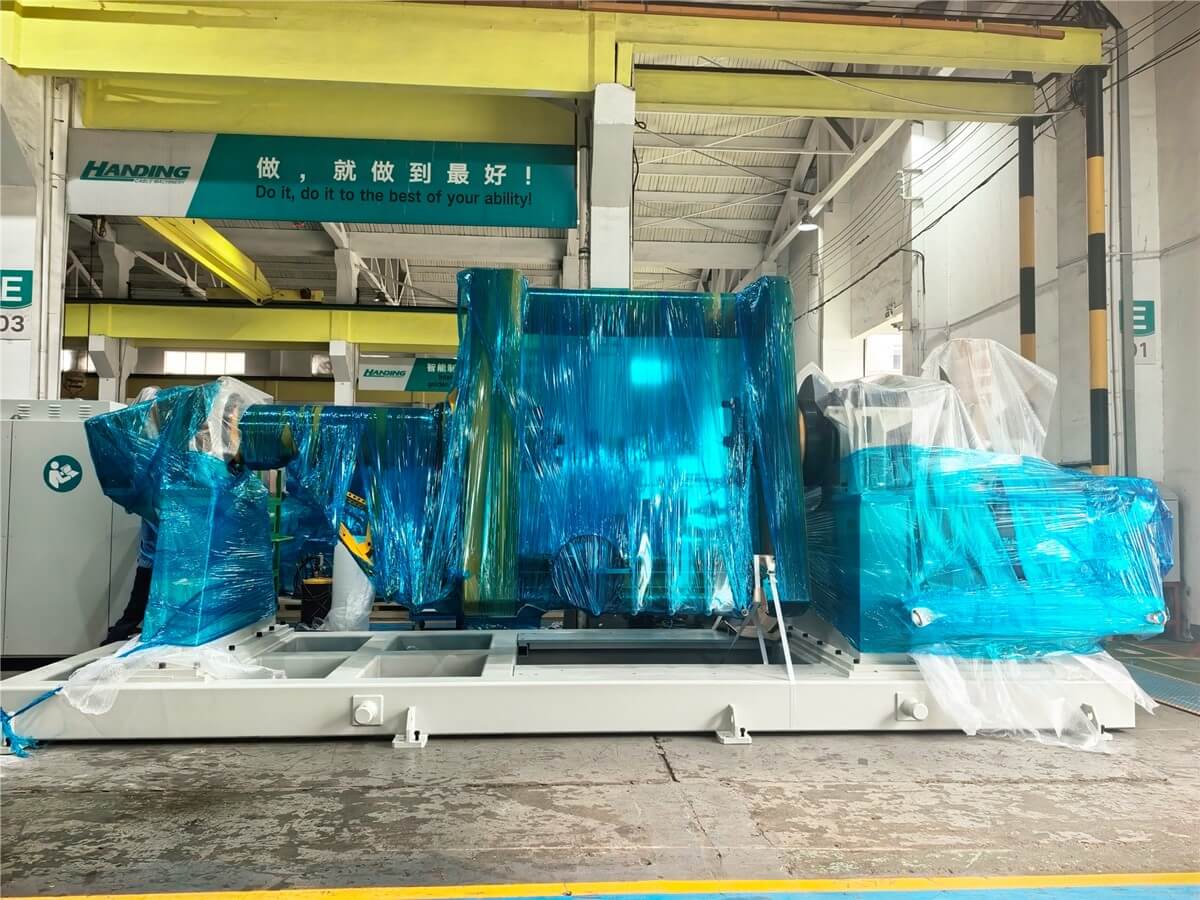 漢鼎STE-1600B單扭成纜機整裝發(fā)貨